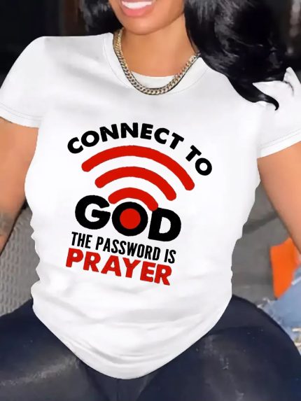 Women Casual Short Sleeve Tee 1 Pcs 100% Heavy Cotton - Comfortable Crew Neck, Soft Adorable Tees Tops